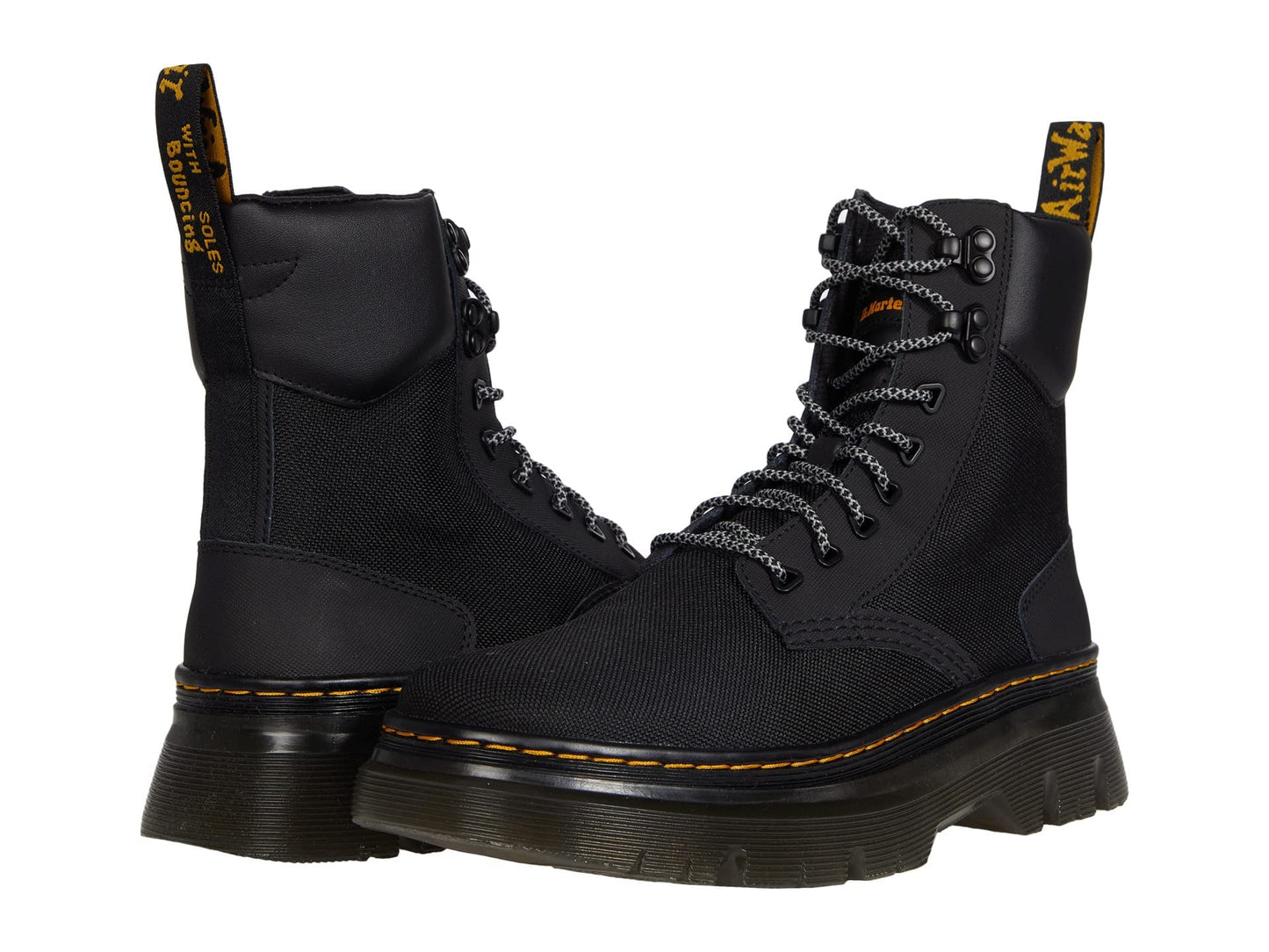 Dr. Martens Unisex Tarik Utility Boots, Black - Ajax+Extra Tough 50/50, 7 US Women / 6 US Men