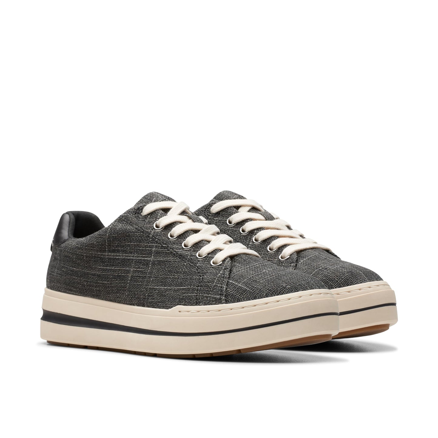 Clarks CloudSteppers Women's Audreigh Sun, Black Textile, 9.5 Medium US