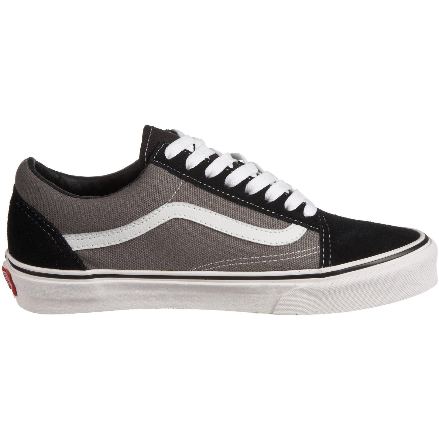 Vans Unisex's Canvas Sneakers, Grey Black Pewter, 2.5 UK