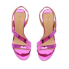 SCHUTZ Womens Kelly Leather Slingback Heels Pink 8 Medium (B,M)