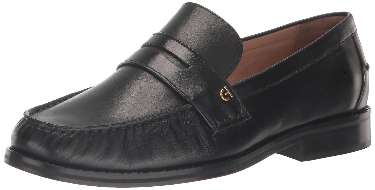 Cole Haan Women's Lux Pinch Penny Loafers, Scarab Leather, 9.5 Wide