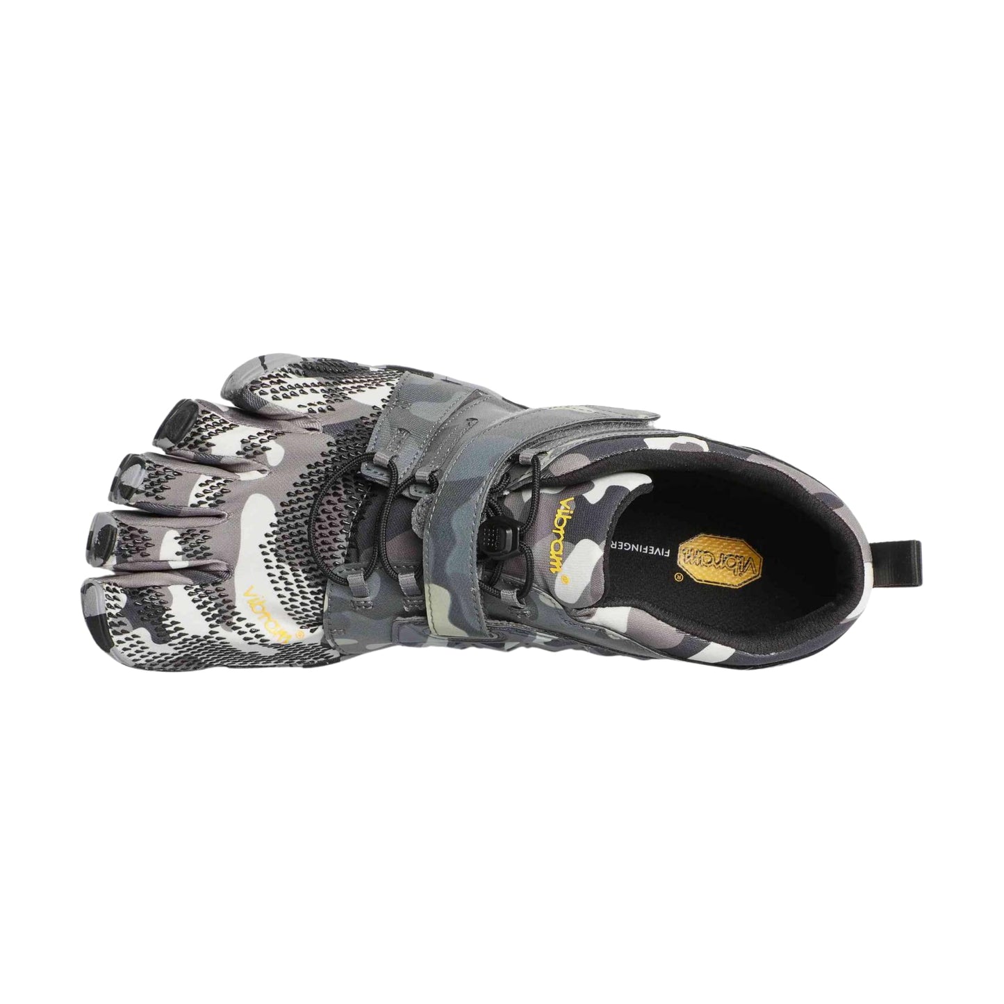 Vibram Men's FiveFingers V-Train 2.0 | Barefoot Cross-Training Shoe for Balance and Stability, Grey/Camo, 40 EU / 8-8.5 US