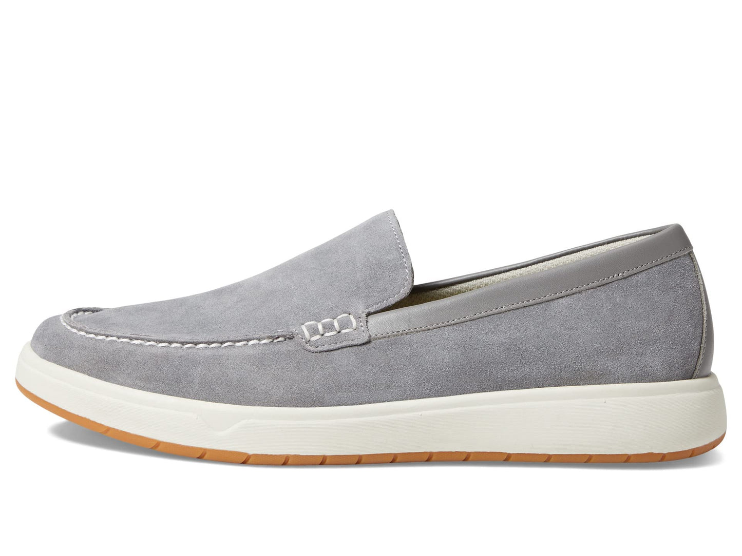 Florsheim Heist Moc Toe Venetian Loafer Mens Slip On 7 DM US Grey