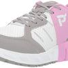 Propet Women's Matilda Shoe, White/Pink, 8.5 2E US