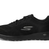 Skechers Women's Go Walk Joy Violet Sneaker, Black, 9 Wide