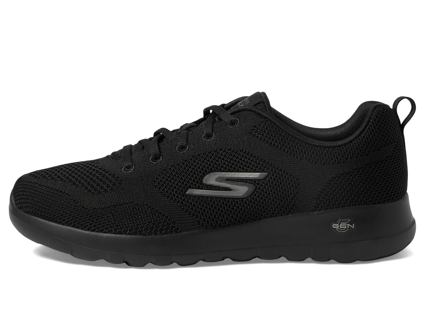 Skechers Women's Go Walk Joy Violet Sneaker, Black, 9 Wide