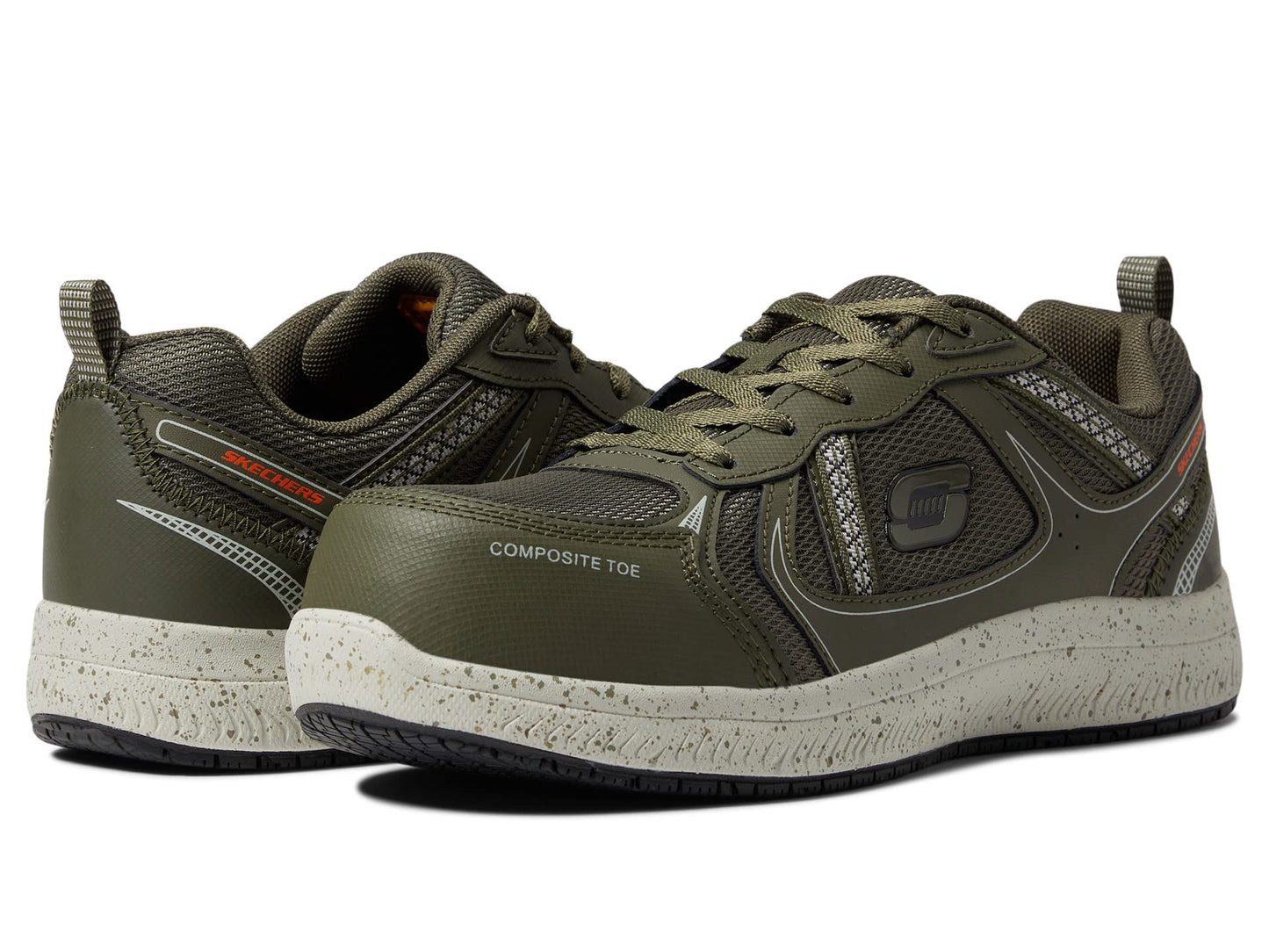 Skechers Summits SR - Jaily Comp Toe Dark Green 8 B (M)