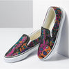 Vans - Unisex Classic Slip-On Shoes, Color Black Multi, Size: 3.5 M US Mens / 5 M US Womens
