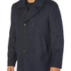 Ben Sherman Men's Boris Classic Double Breasted Peacoat Jacket, Navy, XX-Large