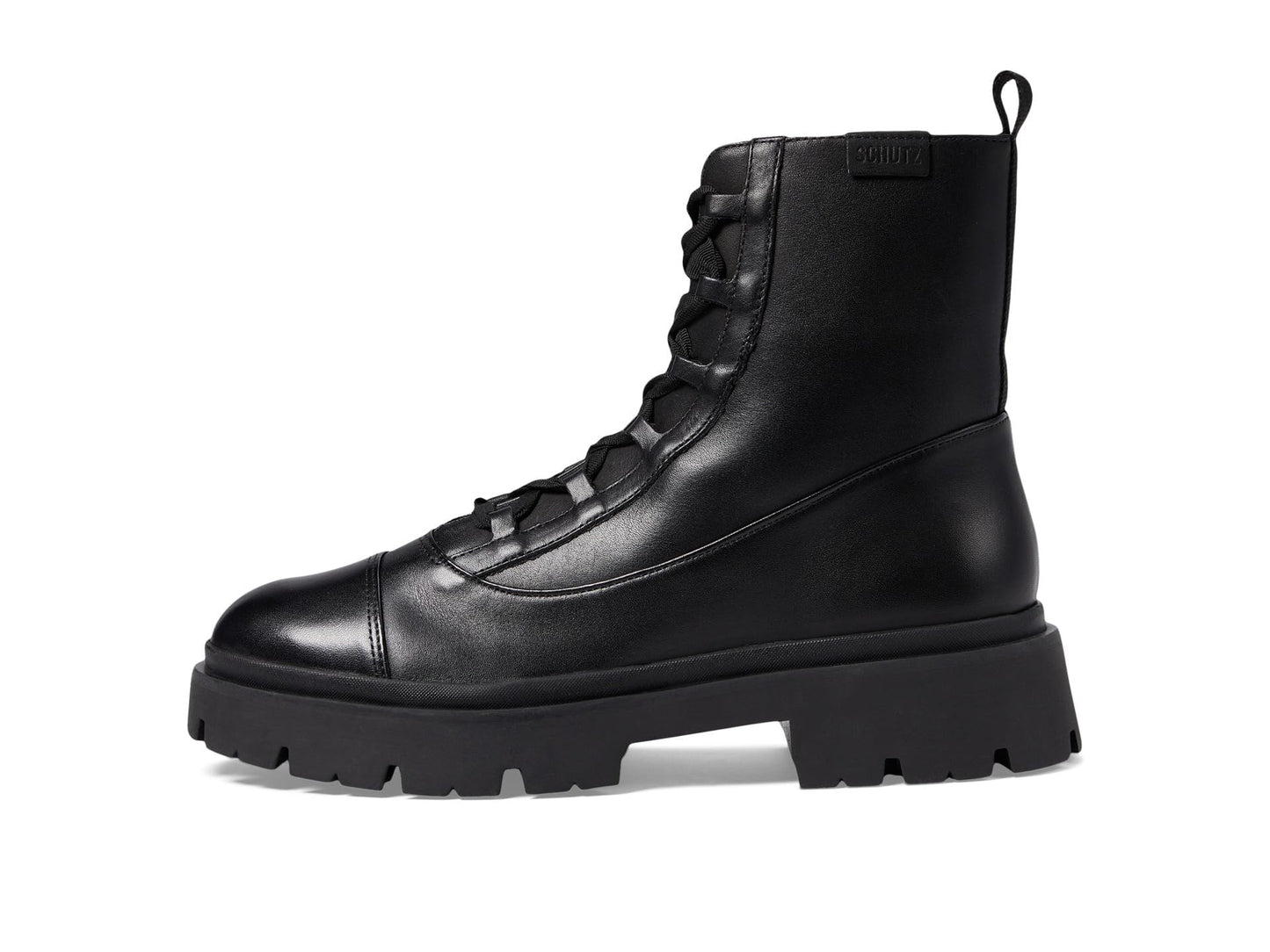 Schutz Women's Kaile Ankle Boot, Black, 6