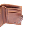 Frye Shelby Studded Small Wallet Cognac One Size
