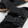 Birkenstock Womens Florida SFB Blue Birko-Flor 43 R EU (12-12.5 R US)