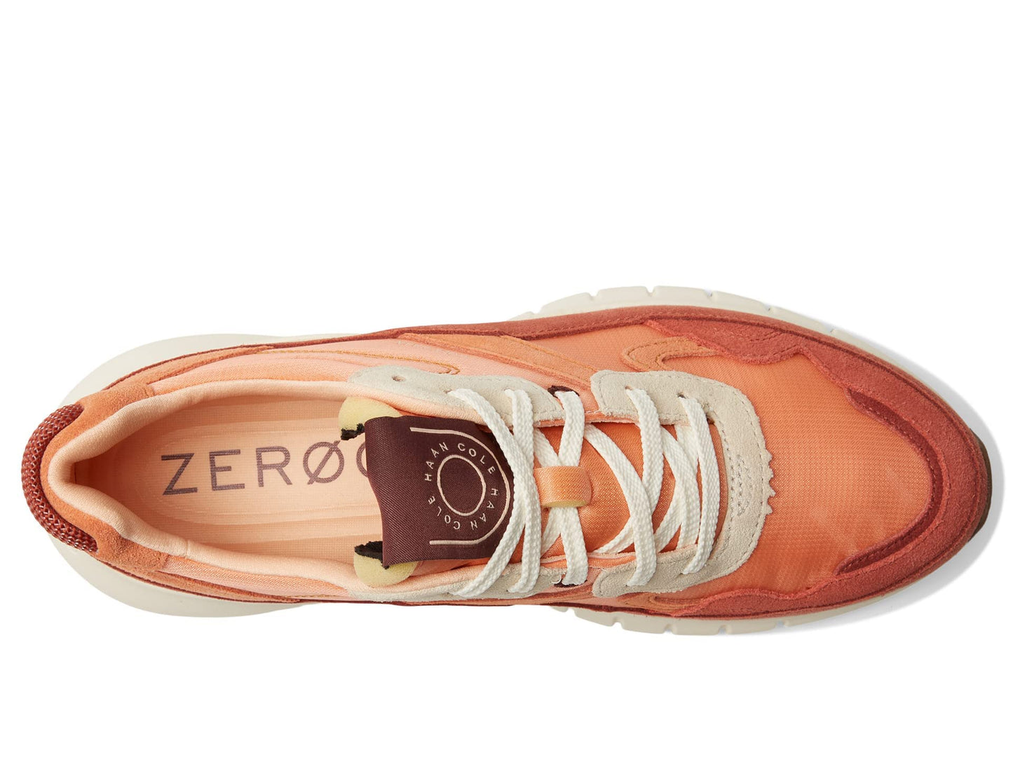 Cole Haan Zerogrand Upland Lace-Up Sneaker Peach Quartz/Sun Baked/Bruschetta/Ivory 6 B (M)