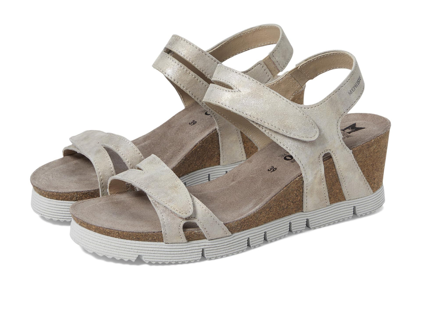Mephisto Emelia Light Taupe Monaco EU 38 (US Women's 8) B (M)