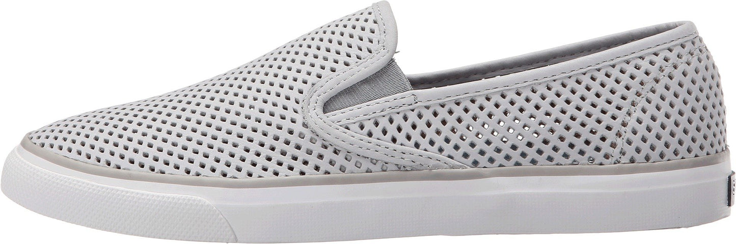 Sperry Top-Sider Women's Seaside Fashion Sneaker, Grey, 5 M US