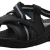 Skechers Women's Reggae-Soundstage Thong Sandal,Black,8 M US