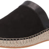 Cole Haan Cloudfeel Espadrille Slide Black Nubuck/Black Leather/Natural Jute/Gum 5