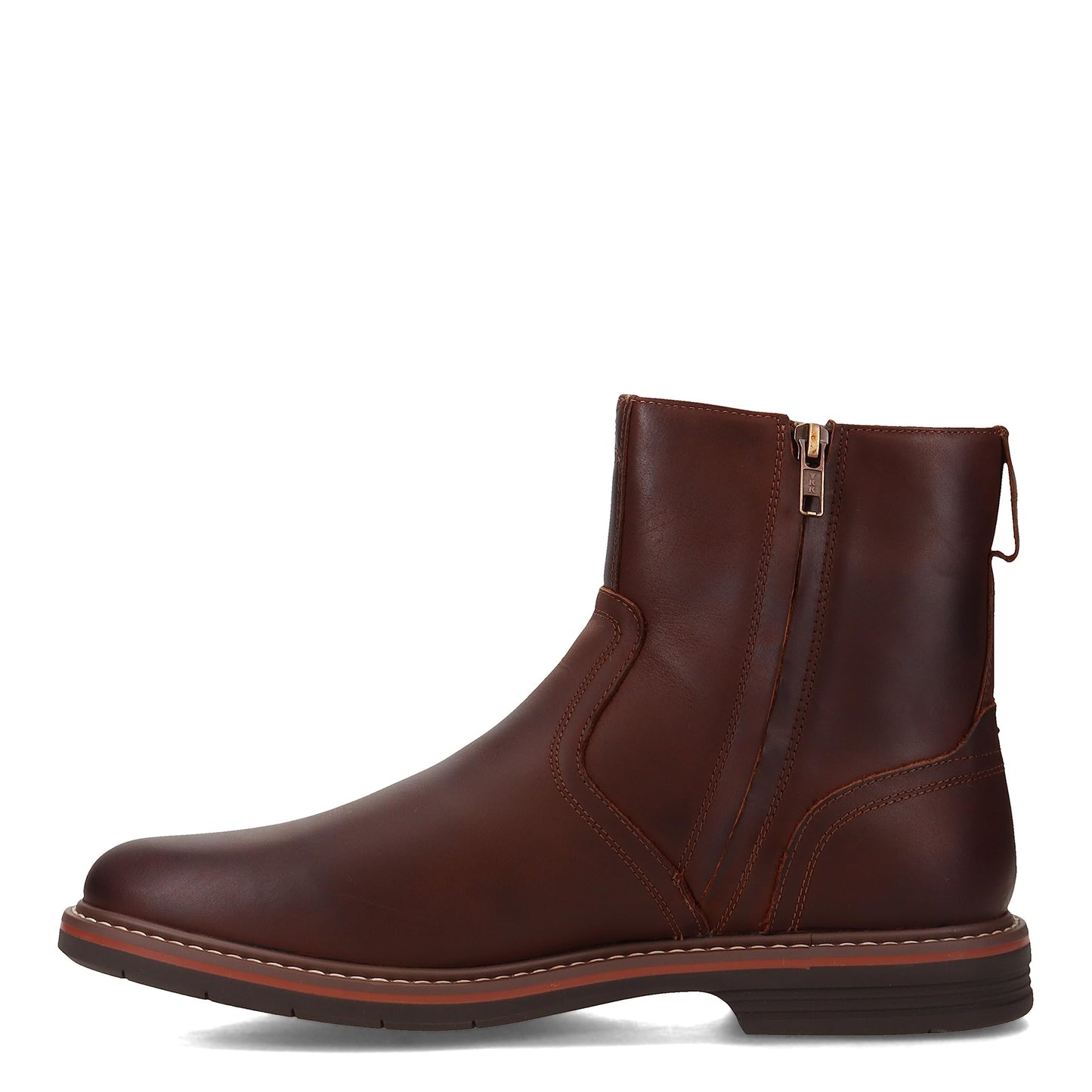 Florsheim Norwalk Side Zip Boot Men's Boot, 9 2E US, Brown