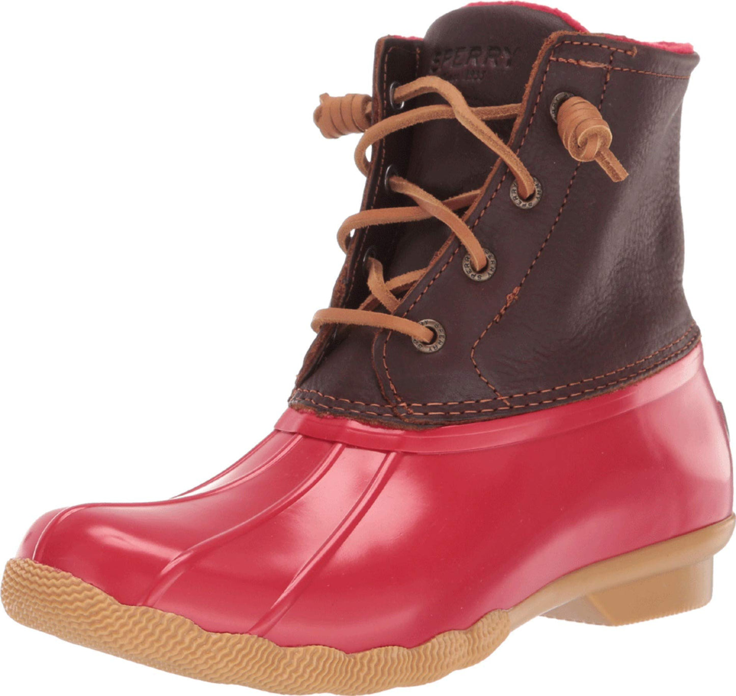 Sperry Saltwater Tan/Red 9 M (B)