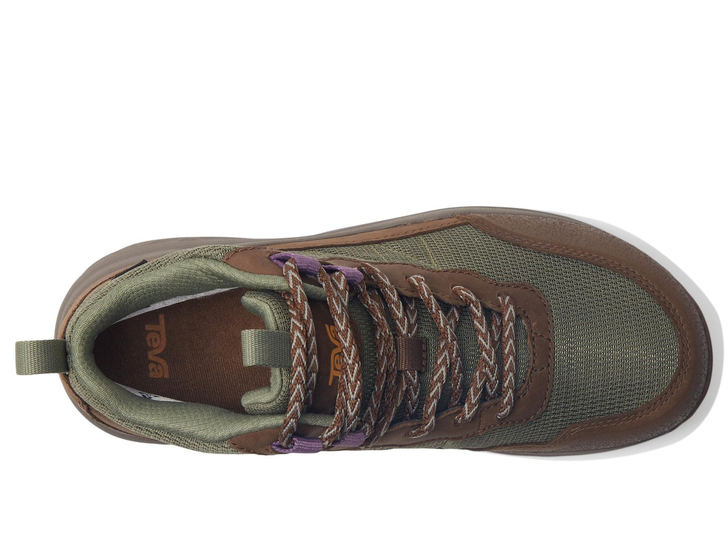 Teva Women's Ridgeview Mid RP, Coffee/Olivine, 8 M US