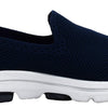 Skechers Women's Go Walk 5-Prized Sneaker, Navy/Pink, 9.5 M US