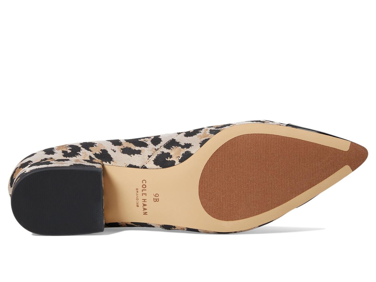 Cole Haan Womens Vanessa Skimmer Leopard Jacquard 10.5 Medium