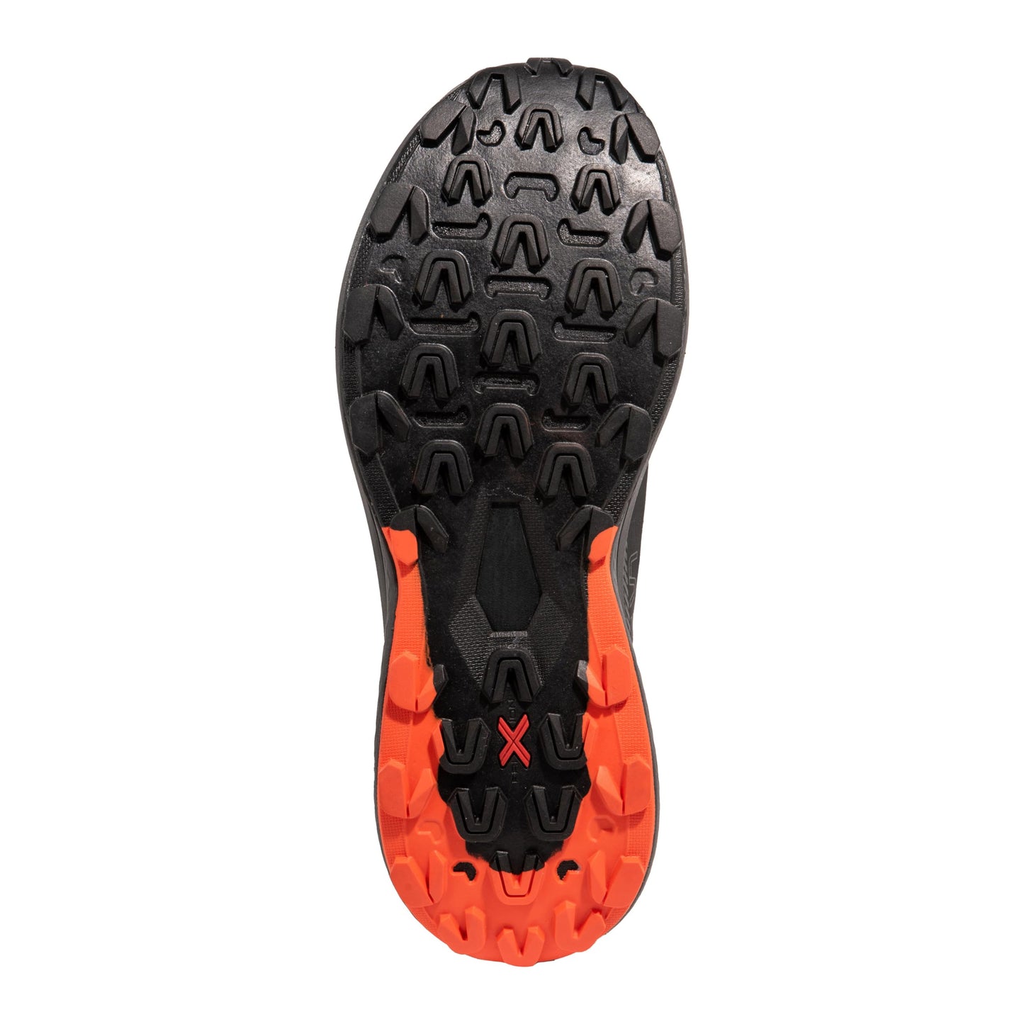 La Sportiva Men's Prodigio Lightweight Performance Trail Running Shoes, Carbon/Cherry Tomato, 10.5 US | 43.5 EU