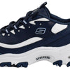 Skechers Women's D`Lites- Fresh Start Shoes, Navy, 7.5 M