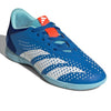 adidas Soccer Predator Accuracy.4 Indoor (Little Kid/Big Kid) Bright Royal/White/Bliss Blue 5.5 Big Kid M