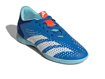 adidas Soccer Predator Accuracy.4 Indoor (Little Kid/Big Kid) Bright Royal/White/Bliss Blue 5.5 Big Kid M