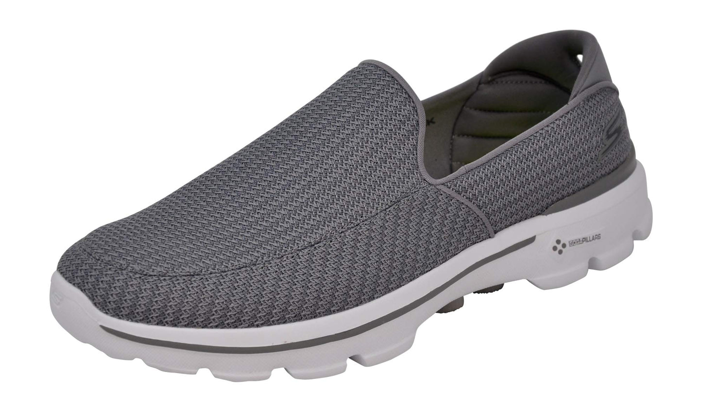 Skechers Performance Men's Go Walk 3 Slip-On Grey Walking Shoe 8 M US