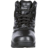 Thorogood 804-6190 Men's Deuce Series 6'' Waterproof Tactical Side-Zip Composite Safety Toe Shoe, Black - 6 W