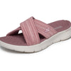 Skechers Women's GO WALK Flex Sandal - Impressed, Mauve, 7