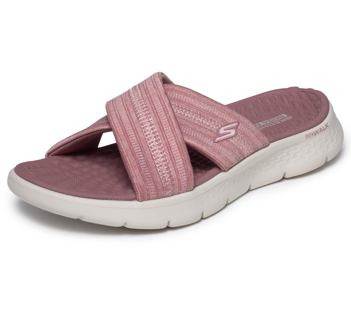 Skechers Women's GO WALK Flex Sandal - Impressed, Mauve, 7