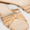 SCHUTZ Women's Blossom Raffia Sandals, Raffia, Tan, 5 Medium US