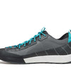 SCARPA Men's Gecko LT Outdoor Shoes for Hiking and Walking - Anthracite/Azure - 8-8.5 Women/7-7.5 Men