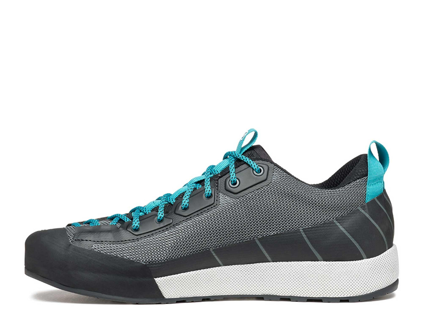 SCARPA Men's Gecko LT Outdoor Shoes for Hiking and Walking - Anthracite/Azure - 8-8.5 Women/7-7.5 Men