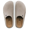 Birkenstock Women's Zermatt 365 Suede Clogs, Stone Coin, Grey, 7 Narrow US