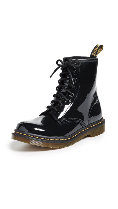 Dr. Martens 1460 Women's Patent Leather Lace Up Boots