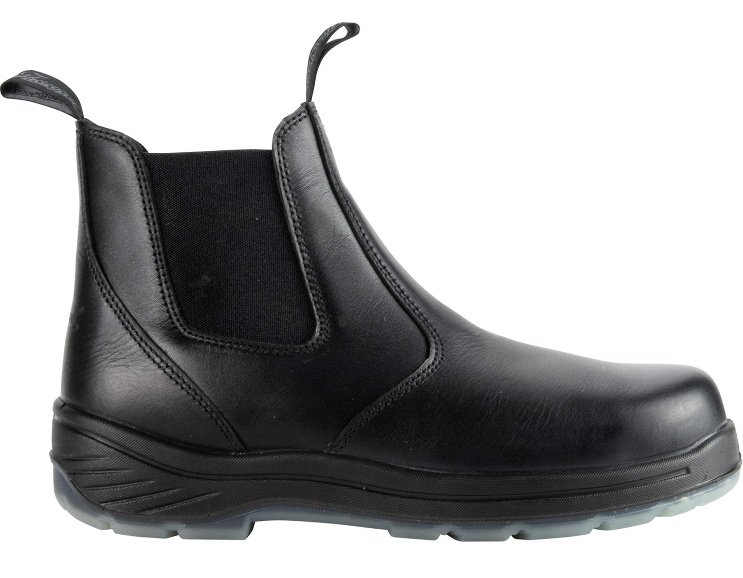 Thorogood 804-6134W095: 6″ Black Quick Release Station Boot Safety Toe with Translucent Bottom, 95W