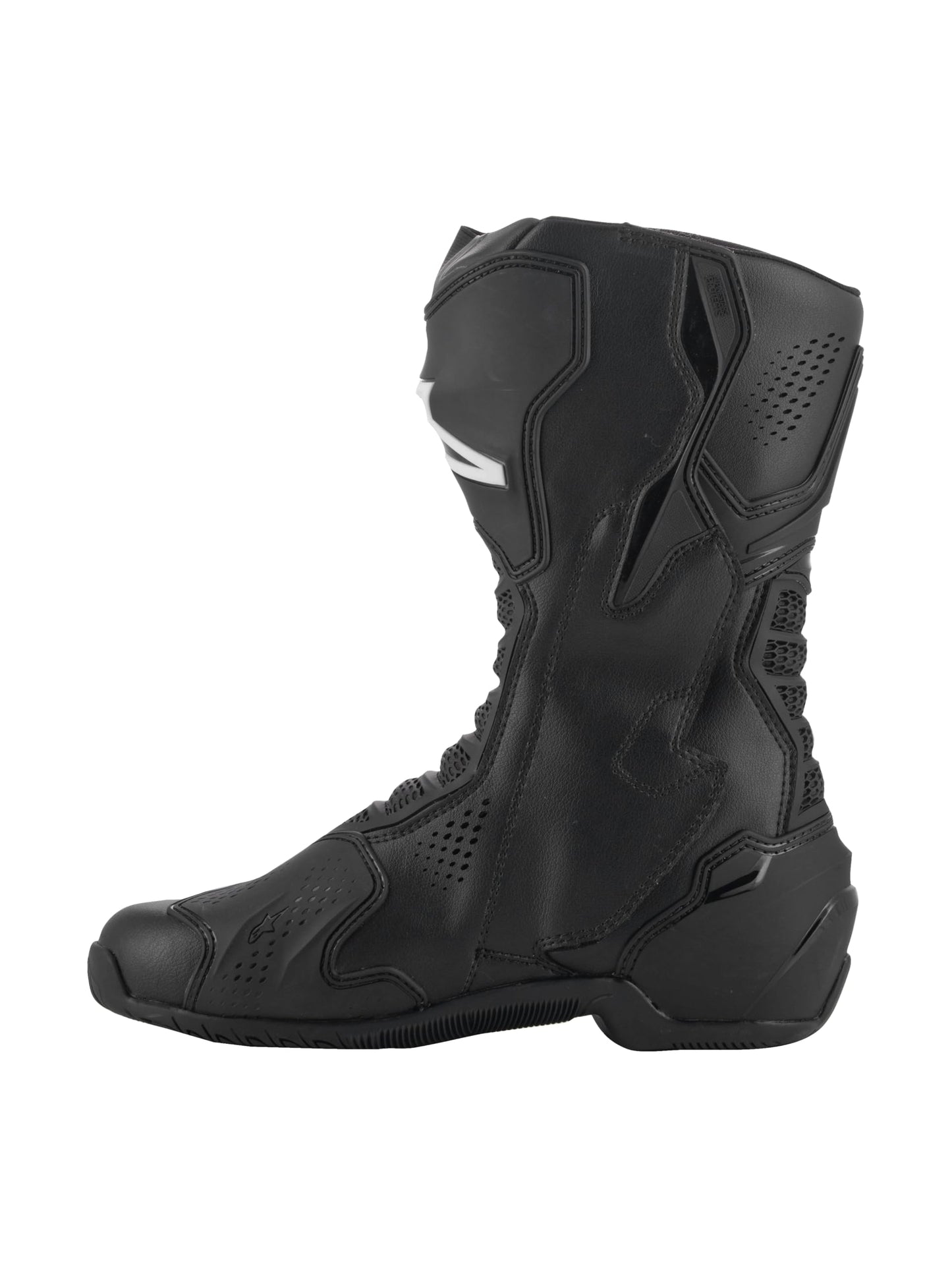 Alpinestars SMX-6 v3 Vented Motorcycle Boots, Advanced Ventilation, Superior Grip, Durable Design, High-Performance Comfort, 36, Black