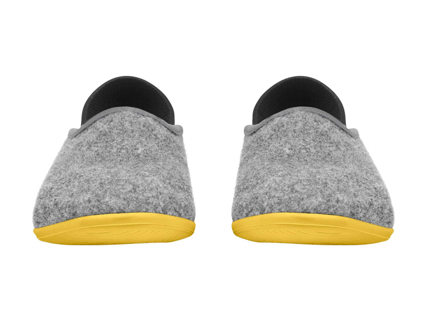 mahabis Classic Slipper Larvik Light Grey/Skane Yellow EU 47 (US Men's 12.5-13) Medium