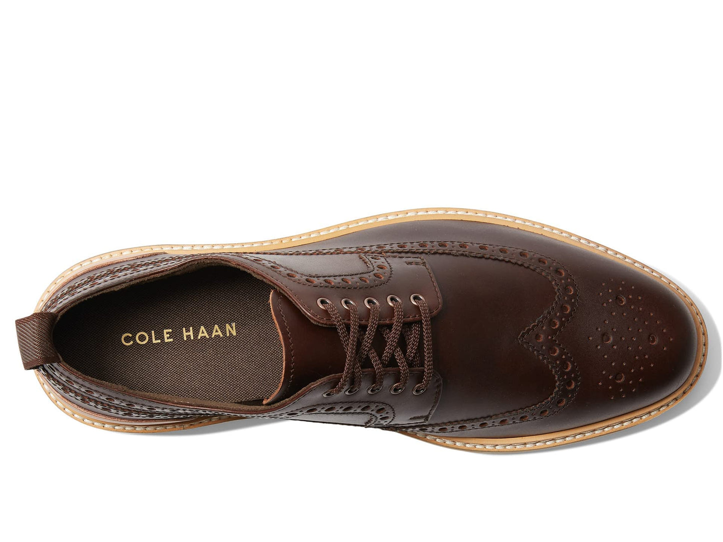 Cole Haan Davidson Grand Longwing Oxford Chestnut 10.5 D (M)