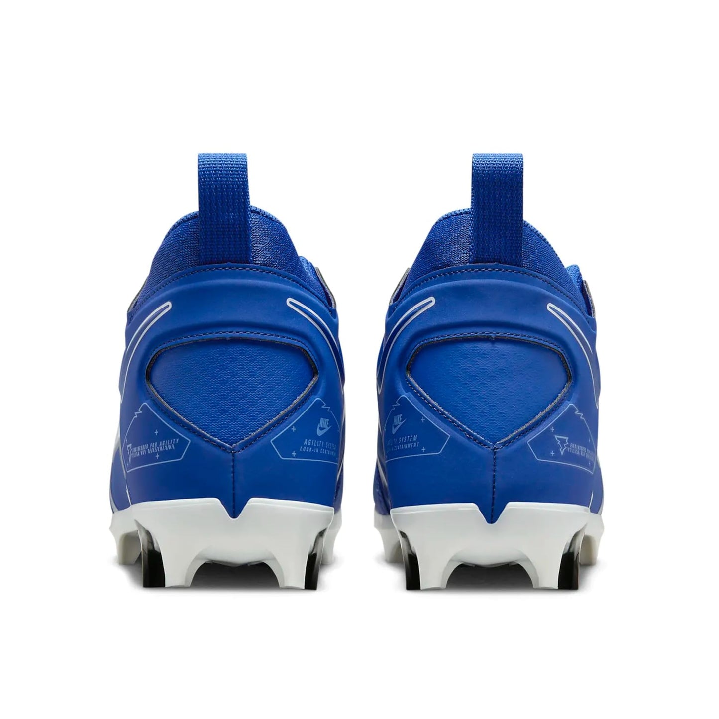 Nike Alpha Menace Pro 3 CT6649-414 Game Royal/University Blue/Summit White/White Men's Football Cleats 8.5 US