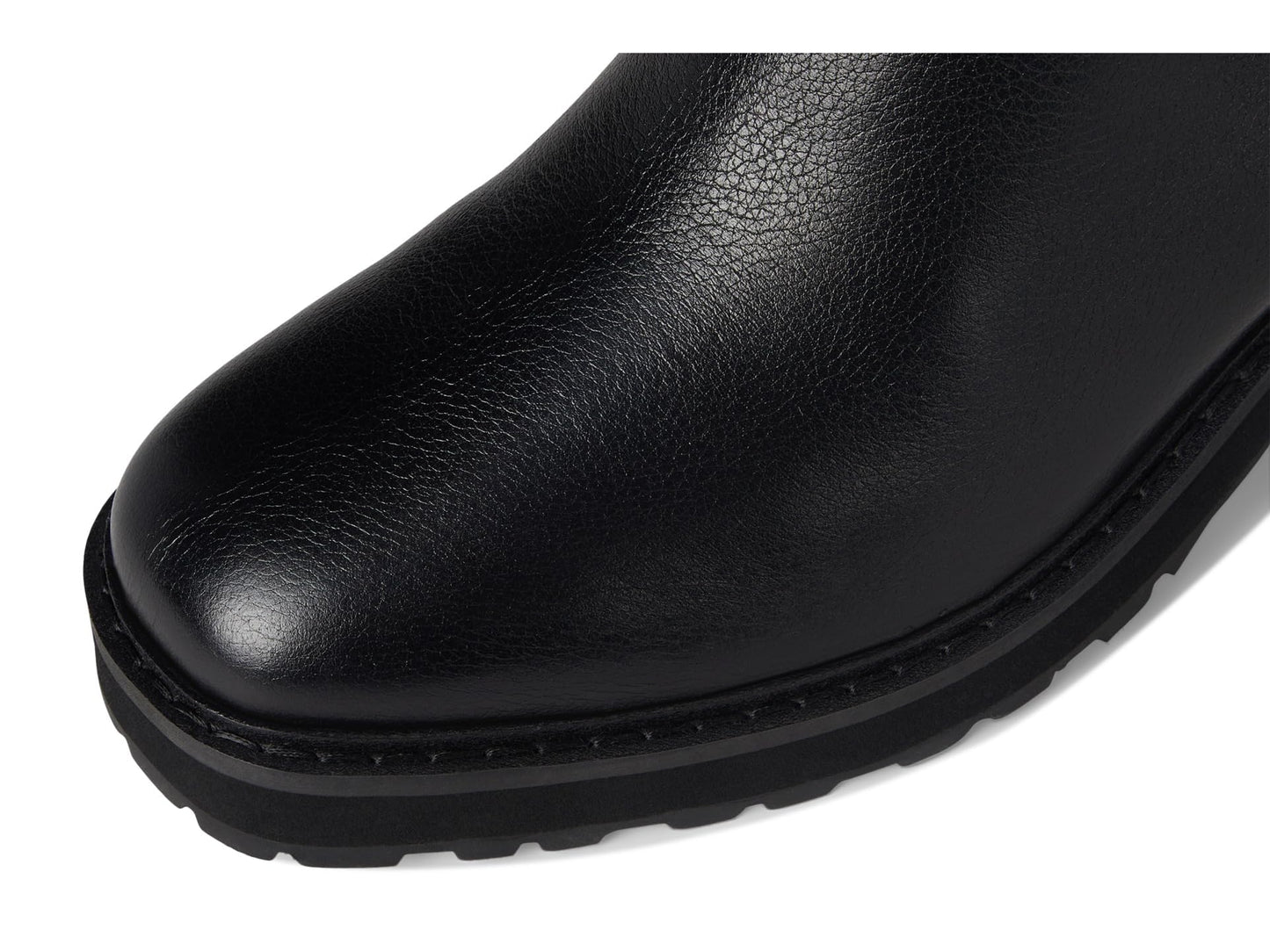 Cole Haan Womens Gema Tall Lug Boot, Black Leather Wp, 6-B US