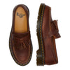 Dr. Martens, Unisex, Adrian Yellow Stitch Leather Loafers, Cashew, Mens 5, Womens 6, Medium