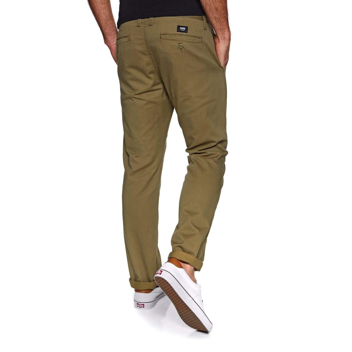 Vans Mens Authentic Stretch Chino Pants Dirt 32 R