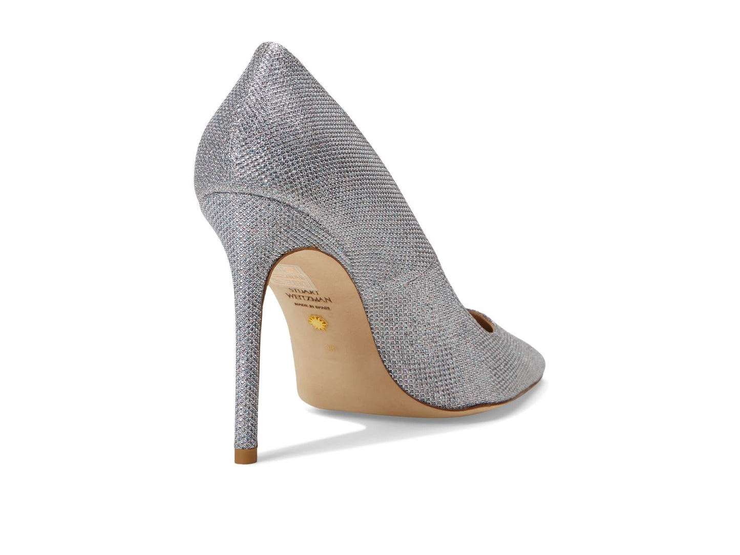 Stuart Weitzman Stuart 100 Pump Silver 8 B