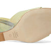 Stuart Weitzman Tia 100 Lucite Wedge Ice 9.5 B