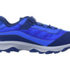 Merrell Unisex Kid's Moab Speed Low Alternative Closure Waterproof Hiking Shoe, Blue, 7 Medium
